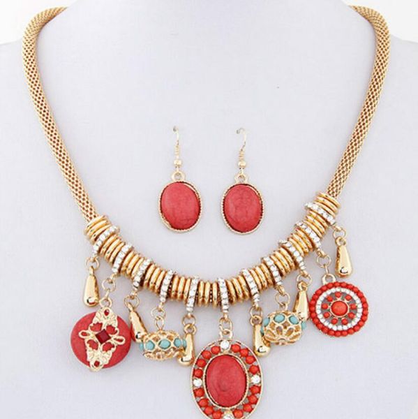 designe jewelry sets for women bohimian ethnic us waterdrop necklace earrings fashion of shipping, Silver
designe jewelry sets for women bohimian ethnic us waterdrop necklace earrings fashion of shipping, Silver