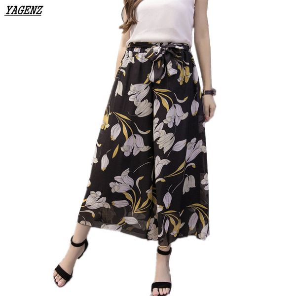yagenz 13 colors pants women summer costume chiffon wide leg pants printed loose thin nine chiffon skirt female k144, Black;white
yagenz 13 colors pants women summer costume chiffon wide leg pants printed loose thin nine chiffon skirt female k144, Black;white