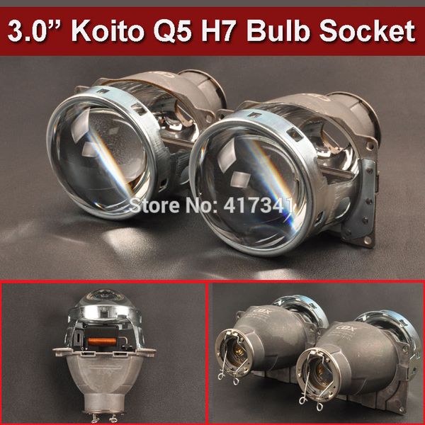 car styling projector lens 3 inches q5 koito bi-xenon hid bi-xenon projector lens lhd using h7 hid lamp with/without shrouds
car styling projector lens 3 inches q5 koito bi-xenon hid bi-xenon projector lens lhd using h7 hid lamp with/without shrouds