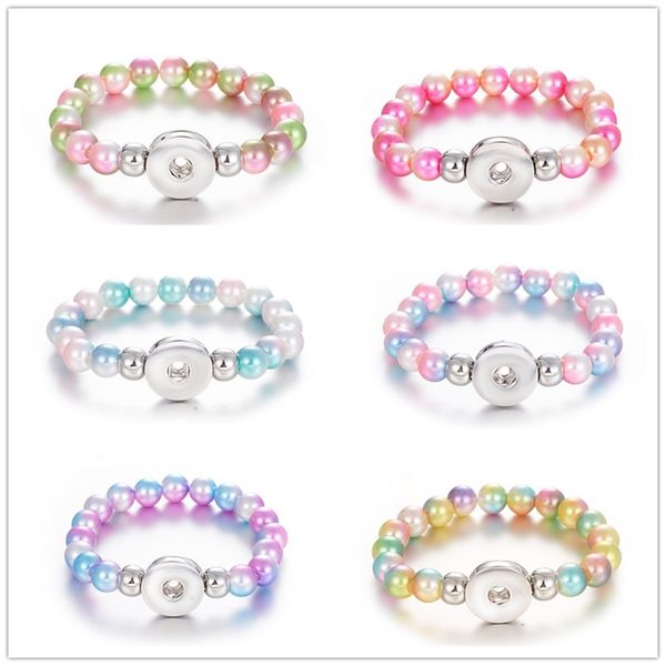 noosa snap jewelry handmade imitation pearl beaded snap button bracelet fit 18mm snap button jewelry, Golden;silver
noosa snap jewelry handmade imitation pearl beaded snap button bracelet fit 18mm snap button jewelry, Golden;silver