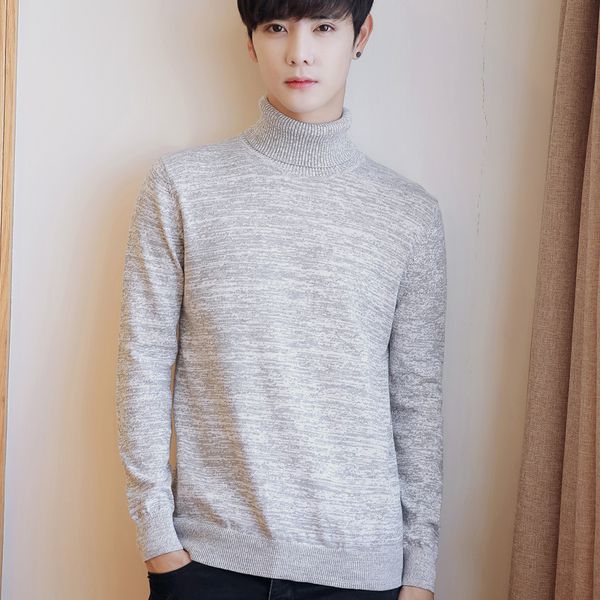 casual turtleneck men wool sweater pullover solid men fashion sweater knitted slim thick winter coat, White;black
casual turtleneck men wool sweater pullover solid men fashion sweater knitted slim thick winter coat, White;black