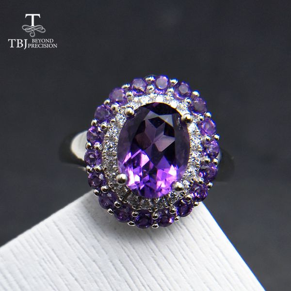 tbj, natural amethyst ring 3ct oval 7*9mm brand jewelry ladies 925 sterling silver engagement gift ring anniversary, Golden;silver
tbj, natural amethyst ring 3ct oval 7*9mm brand jewelry ladies 925 sterling silver engagement gift ring anniversary, Golden;silver