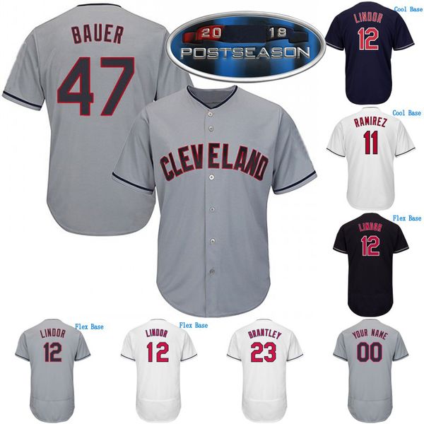 Cleveland 2018 Postseason Jerseys 10 Edwin Encarnacion 11 Jose Ramirez 23 Michael Brantley 28 Corey Kluber 47 Trevor Bauer Baseball Jerseys
Cleveland 2018 Postseason Jerseys 10 Edwin Encarnacion 11 Jose Ramirez 23 Michael Brantley 28 Corey Kluber 47 Trevor Bauer Baseball Jerseys
