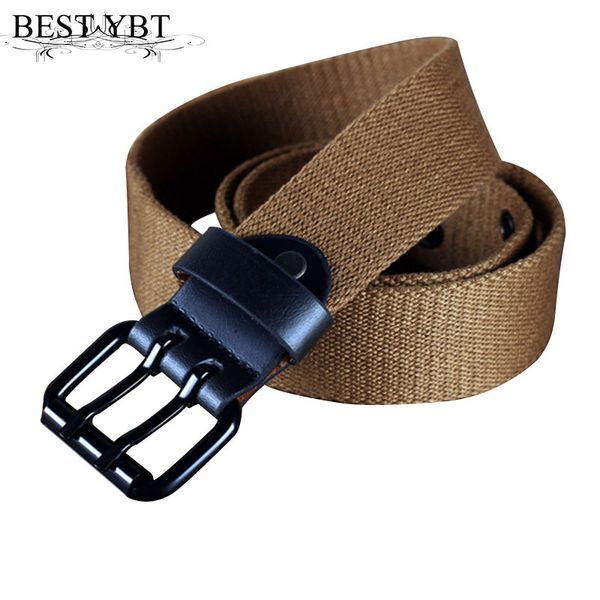 ybt belt canvas alloy pin buckle women belt fashion casual selling cowboy outdoor sports men, Black;brown
ybt belt canvas alloy pin buckle women belt fashion casual selling cowboy outdoor sports men, Black;brown