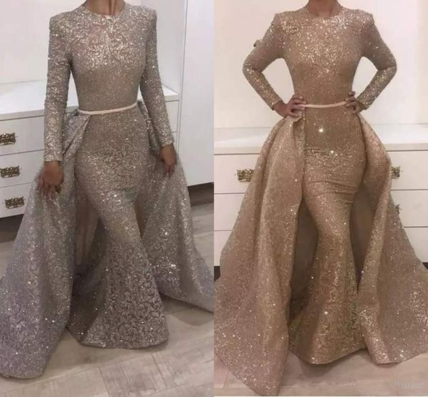 2019 Mermaid Evening Dresses Jewel Long Sleeve Unique Design Evening Gowns Lace With Sequins Beads Crystals Formal Evening Dresses
2019 Mermaid Evening Dresses Jewel Long Sleeve Unique Design Evening Gowns Lace With Sequins Beads Crystals Formal Evening Dresses