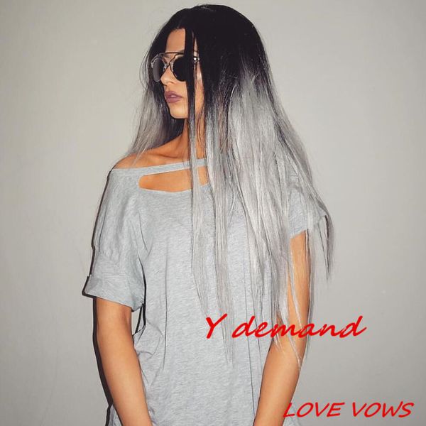 long straight wigs for women black grey ombre wig synthetic hair wig heat-resistant female
long straight wigs for women black grey ombre wig synthetic hair wig heat-resistant female