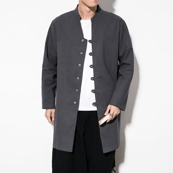 #4528 spring autumn cotton linen trench coat vintage stand collar solid color single breasted windbreaker homme plus size 5xl, Black;brown
#4528 spring autumn cotton linen trench coat vintage stand collar solid color single breasted windbreaker homme plus size 5xl, Black;brown