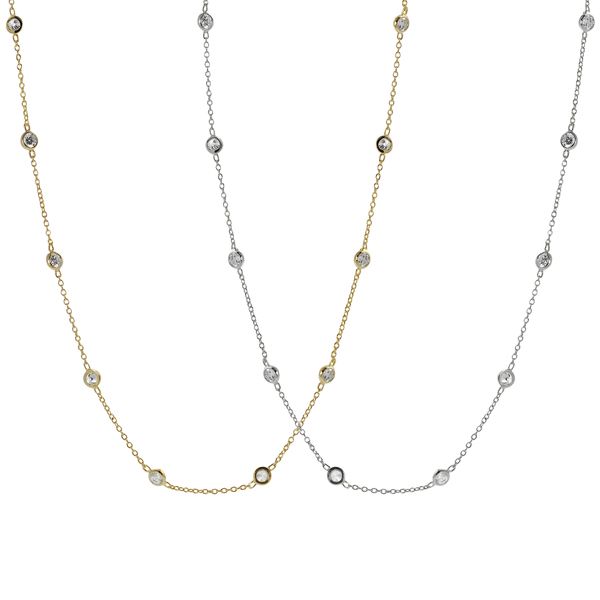 whole salefashion women jewelry 925 sterling silver cz station silver chain necklace for women
whole salefashion women jewelry 925 sterling silver cz station silver chain necklace for women