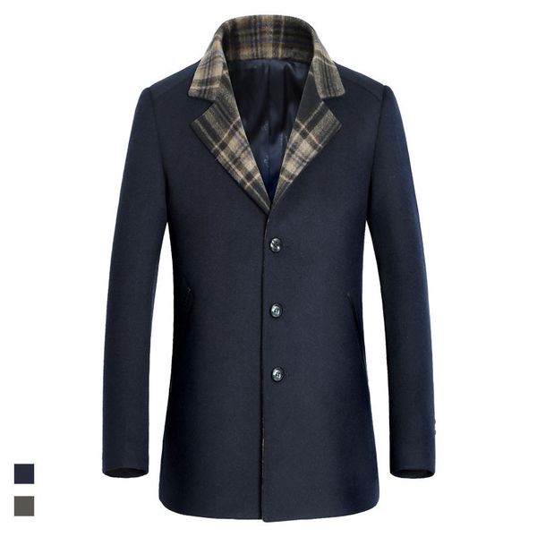 2018 casual autumn men's winter jacket coat for men clothing chaqueta hombre wool and blended overcoat men xd558, Black
2018 casual autumn men's winter jacket coat for men clothing chaqueta hombre wool and blended overcoat men xd558, Black