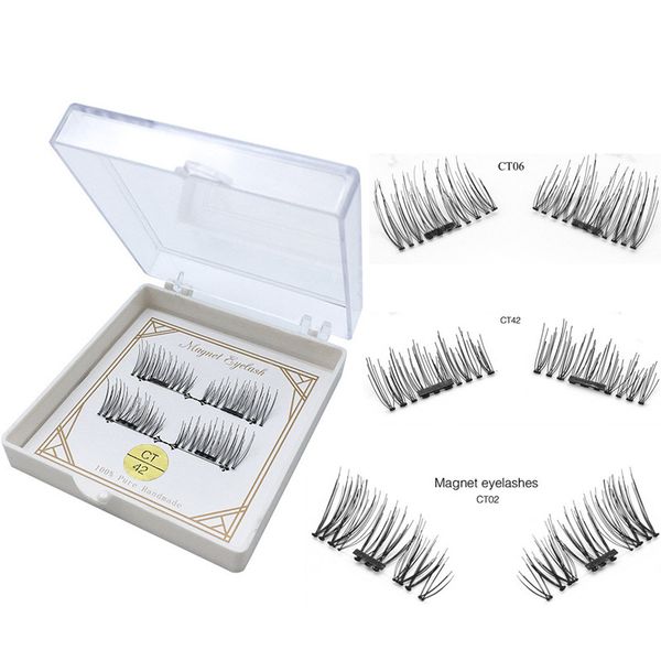 magnetic false eyelashes 3d eye lashes 4pcs handmade eyelash extension beauty makeup natural no glue magnet fake lash
magnetic false eyelashes 3d eye lashes 4pcs handmade eyelash extension beauty makeup natural no glue magnet fake lash