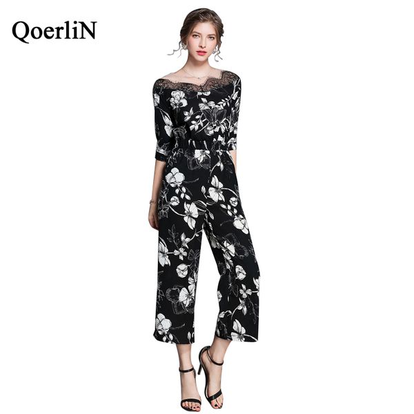qoerlin elastic waist rompers womens jumpsuit long lace bodysuit new feeling clothing black printed elegant pocket overalls new, Black;white
qoerlin elastic waist rompers womens jumpsuit long lace bodysuit new feeling clothing black printed elegant pocket overalls new, Black;white