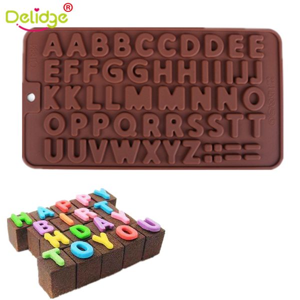 delidge1 pc 3d double 26 letters shape or 0-9 numers chocolate molds happy birthday words cake molds pudding dessert decoration
delidge1 pc 3d double 26 letters shape or 0-9 numers chocolate molds happy birthday words cake molds pudding dessert decoration