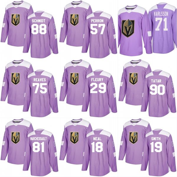 Toma tatar ryan reave vega golden knight david perron william karl on jame neal marc andre fleury hockey fight cancer purple jer ey
Toma tatar ryan reave vega golden knight david perron william karl on jame neal marc andre fleury hockey fight cancer purple jer ey