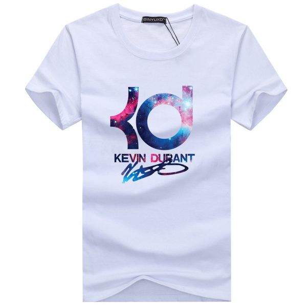 2019 new summer brand basketball kd men's short sleeved cotton t-shirt men hip hop casual o-neck male & tees, White;black
2019 new summer brand basketball kd men's short sleeved cotton t-shirt men hip hop casual o-neck male & tees, White;black