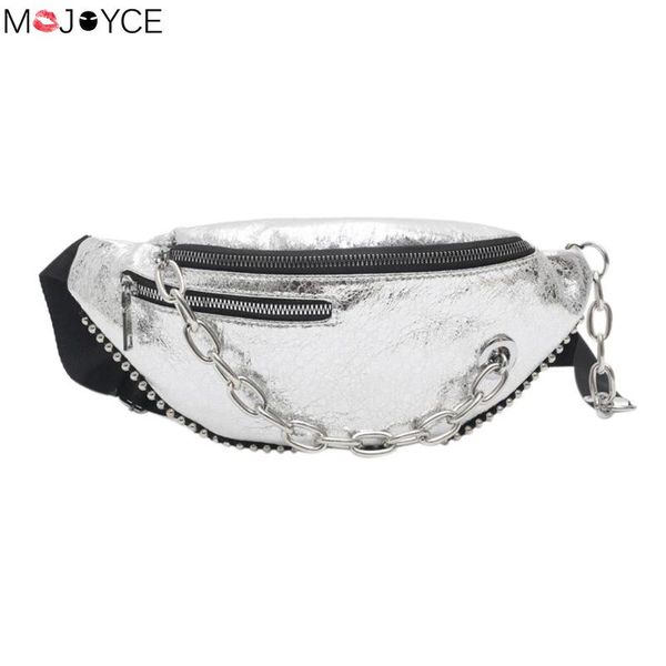 2018 fashion women waist bag chain cracked pu leather solid fanny pack casual female shoulder crossbody chest belt purse bag
2018 fashion women waist bag chain cracked pu leather solid fanny pack casual female shoulder crossbody chest belt purse bag