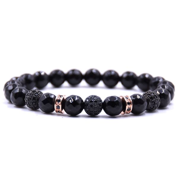 8mm black onyx natural stone bracelet healing reiki stretch bracelets inlaid zircon bracelet jewelry support fba drop shipping h898f, Golden;silver
8mm black onyx natural stone bracelet healing reiki stretch bracelets inlaid zircon bracelet jewelry support fba drop shipping h898f, Golden;silver