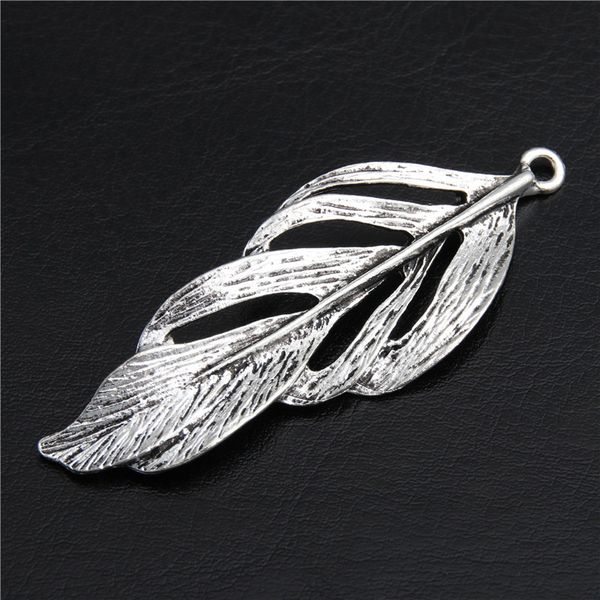 2pcs antique tibetan sier feather charms pendant findings accessories diy vintage choker necklace a2815, Black
2pcs antique tibetan sier feather charms pendant findings accessories diy vintage choker necklace a2815, Black