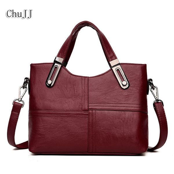 chu jj fashion women genuine leather handbags style tote bag ladies shoulder bags patchwork women messenger bags wholesale
chu jj fashion women genuine leather handbags style tote bag ladies shoulder bags patchwork women messenger bags wholesale