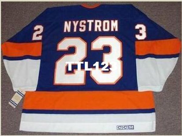 men #23 bob nystrom new york islanders "rookie" 1973 ccm vintage hockey jersey or custom any name or number retro jersey, Black;red
men #23 bob nystrom new york islanders "rookie" 1973 ccm vintage hockey jersey or custom any name or number retro jersey, Black;red