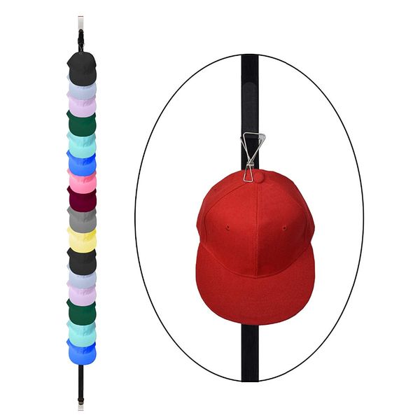 cap organizer - easy to use - hold 16 hats