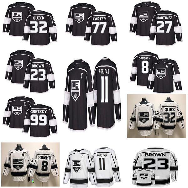 los angeles kings 11 anze kopitar 32 jonathan quick 8 drew doughty 99 wayne gretzky stitched black hockey jerseys, Black;red
los angeles kings 11 anze kopitar 32 jonathan quick 8 drew doughty 99 wayne gretzky stitched black hockey jerseys, Black;red