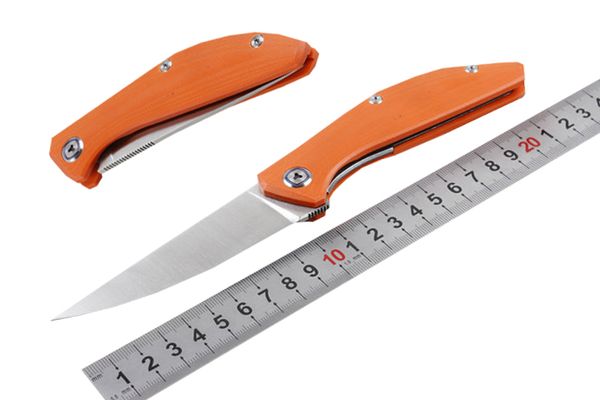 2 Styles Shirogorov D2 Satin Blade Flipper Bearing Folding Knife G10 CNC Handle Outdoors Tactical EDC Pocket Tools Hunting Gift Knives P303R
2 Styles Shirogorov D2 Satin Blade Flipper Bearing Folding Knife G10 CNC Handle Outdoors Tactical EDC Pocket Tools Hunting Gift Knives P303R