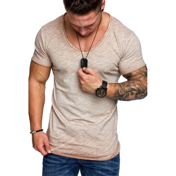 men gyms tight elastic t shirt men's splicing short-sleeved round neck t-shirt fitness singlets t-shirts, White;black
men gyms tight elastic t shirt men's splicing short-sleeved round neck t-shirt fitness singlets t-shirts, White;black