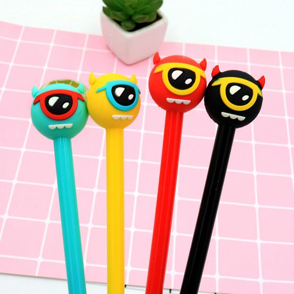 4pcs/lot creative big eye monster gel pen 0.5mm black ink pen gift stationery office school supplies cute decorative writing
4pcs/lot creative big eye monster gel pen 0.5mm black ink pen gift stationery office school supplies cute decorative writing