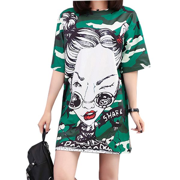 women funny dress plus size summer 2018 harajuku print short sleeve loose casual mini t shirt dresses vestidos de fiesta, Black;gray
women funny dress plus size summer 2018 harajuku print short sleeve loose casual mini t shirt dresses vestidos de fiesta, Black;gray