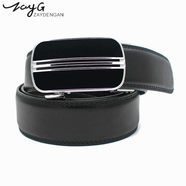 zayg men high quality belt metal alloy automatic buckle belt men fashion commerce classic black jeans belts, Black;brown
zayg men high quality belt metal alloy automatic buckle belt men fashion commerce classic black jeans belts, Black;brown