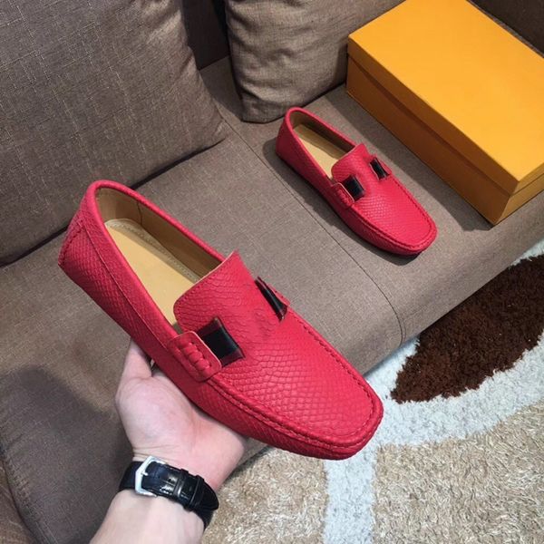 MONTE CARLO Loafer 2018 New Men Designer Dress Shoes Red Python Leather Wedding Shoes Mens Loafers Classic Fashion MOCCASIN DHL Free Ship
MONTE CARLO Loafer 2018 New Men Designer Dress Shoes Red Python Leather Wedding Shoes Mens Loafers Classic Fashion MOCCASIN DHL Free Ship
