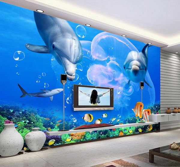 custom 3d wall murals wallpaper 3d p wallpaper murals mediterranean fresco dolphin great white shark underwater world tv background wall
custom 3d wall murals wallpaper 3d p wallpaper murals mediterranean fresco dolphin great white shark underwater world tv background wall