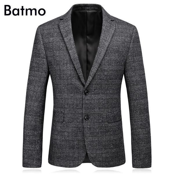 batmo 2017 new arrival wool gray plaid men's suits,casual suit men,men's business blazer,plus-size s to xxxl 6607, White;black
batmo 2017 new arrival wool gray plaid men's suits,casual suit men,men's business blazer,plus-size s to xxxl 6607, White;black