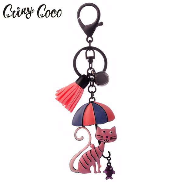 cute cat enamel key ring alloy keychain for women car key chain holder jewelry accessories for girl gift charm chains, Silver
cute cat enamel key ring alloy keychain for women car key chain holder jewelry accessories for girl gift charm chains, Silver