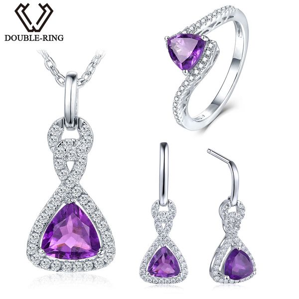 double-r 3.19ct real amethyst natural gemstone silver chain drop earrings ring women pendant jewelry sets 925 sterling silver, Black
double-r 3.19ct real amethyst natural gemstone silver chain drop earrings ring women pendant jewelry sets 925 sterling silver, Black