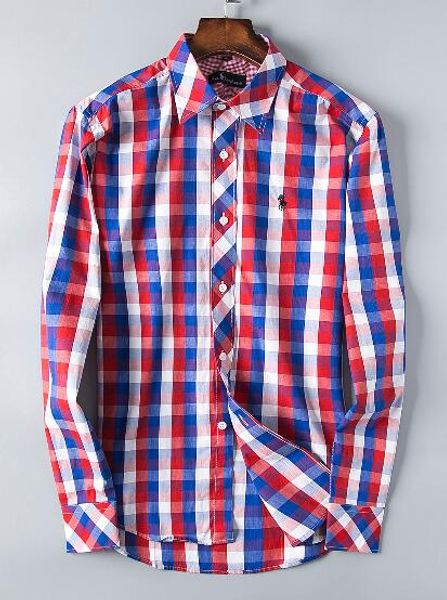 2018 American business brand self-cultivation plaid shirt, fashion designer brand long-sleeved cotton casual shirt striped co-dress #8548855
2018 American business brand self-cultivation plaid shirt, fashion designer brand long-sleeved cotton casual shirt striped co-dress #8548855