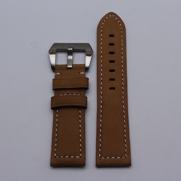 genuine leather cowhide watchband smooth brown watch strap bands with silver pin buckle stainless steel 22mm 24mm for mechanical watches men, Black;brown
genuine leather cowhide watchband smooth brown watch strap bands with silver pin buckle stainless steel 22mm 24mm for mechanical watches men, Black;brown