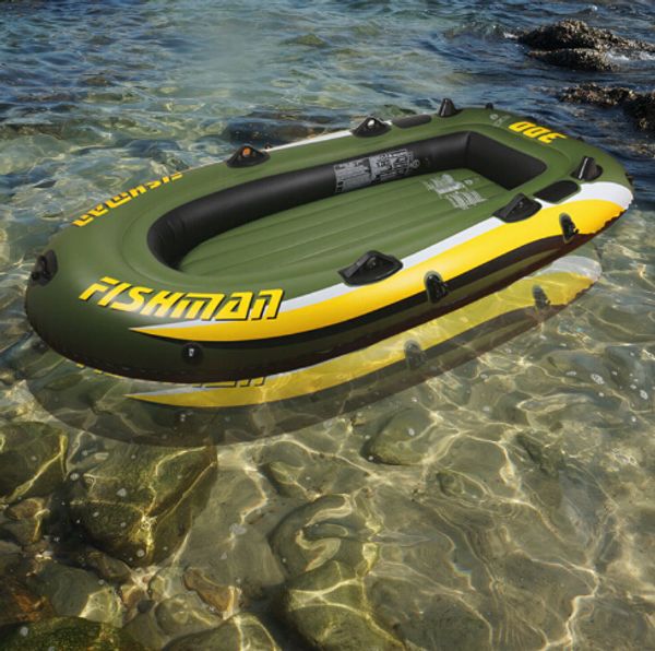 252*125*40cm fishman 3 person pvc thick inflatable boat fishing inflatable kayak aluminium paddle pump dinghy air raft
252*125*40cm fishman 3 person pvc thick inflatable boat fishing inflatable kayak aluminium paddle pump dinghy air raft