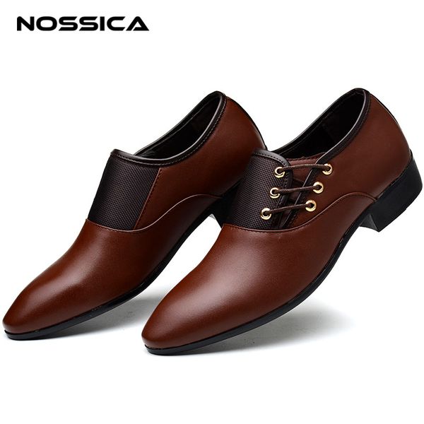 nossica brand men's dress shoes men business flat shoes breathable men formal office plus size 6.5-13, Black
nossica brand men's dress shoes men business flat shoes breathable men formal office plus size 6.5-13, Black