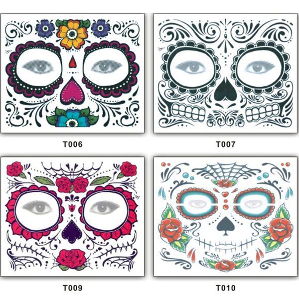 150mm*125mm christmas party facial day of the dead faced tattoo halloween and masquerade ball must pretty tattoo sticker waterproof
150mm*125mm christmas party facial day of the dead faced tattoo halloween and masquerade ball must pretty tattoo sticker waterproof