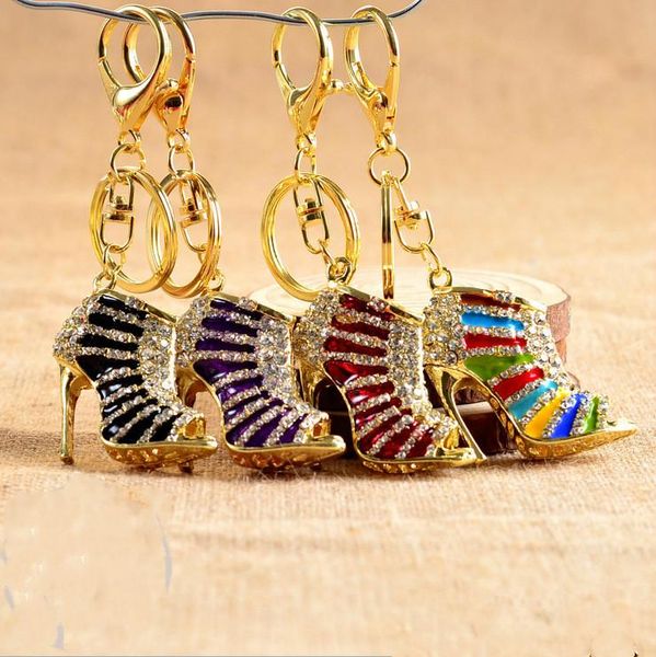 fashion 3d shoes keychains novelty high-heel shoe key chains purse handbag charms rhinestone decor sandal keyring gifts, Silver
fashion 3d shoes keychains novelty high-heel shoe key chains purse handbag charms rhinestone decor sandal keyring gifts, Silver