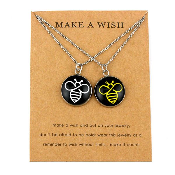big sister middle little sisters friendship statement flamingo unicorn bees bee honeybee necklaces for women, Silver
big sister middle little sisters friendship statement flamingo unicorn bees bee honeybee necklaces for women, Silver