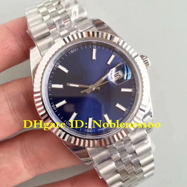 5 Цвет EW завод Datejust II 41мм Стальной Юбилейный браслет синий циферблат 126334 126333 CAL.3235 Movement Автоматическая Мужские часы
5 Цвет EW завод Datejust II 41мм Стальной Юбилейный браслет синий циферблат 126334 126333 CAL.3235 Movement Автоматическая Мужские часы