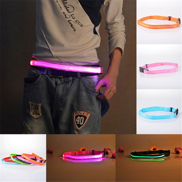 led световой унисекс ремни led свет мигает waistband 40-100cm нейлон пояс безопасности светоотражающие пояса велосипедов беговая бег группа
led световой унисекс ремни led свет мигает waistband 40-100cm нейлон пояс безопасности светоотражающие пояса велосипедов беговая бег группа