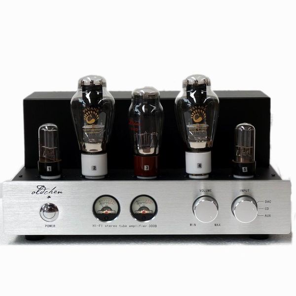 

Laochen 300B ampificador de tubo HIFI Односторонний Clase A Ручной Vcauum ламповый усилитель (с Bluetooth) Напряжение 110 - 240 В Бренд New