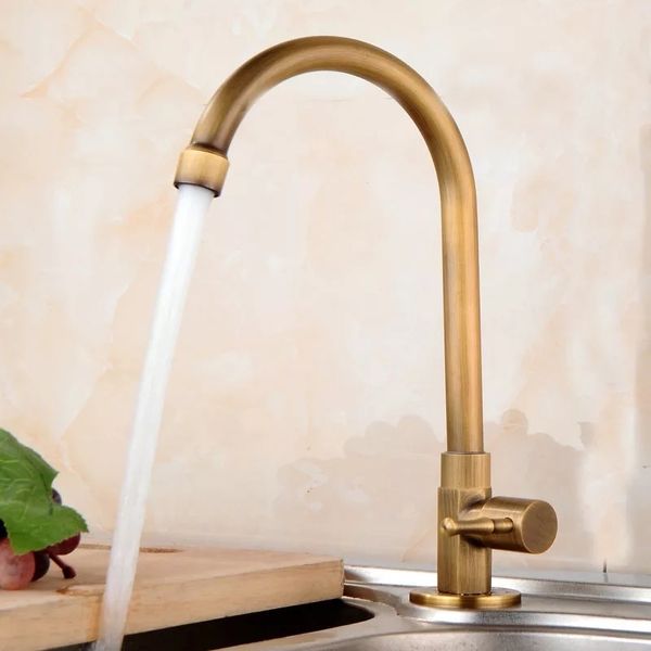 Kitchen Faucet Antique Brass Carved Handle&Bottom Basin Faucet single Cold Mixer Tap Faucets 360 Swivel Newly Brass Faucets
Kitchen Faucet Antique Brass Carved Handle&Bottom Basin Faucet single Cold Mixer Tap Faucets 360 Swivel Newly Brass Faucets