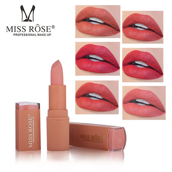 6pcs/12pcs/24pcs miss rose natural matte lipsticks for women waterproof long lasting moisturizing lipstick makeup cosmetics
6pcs/12pcs/24pcs miss rose natural matte lipsticks for women waterproof long lasting moisturizing lipstick makeup cosmetics