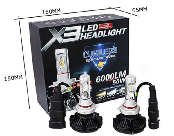 x3 car led head lighting lamp led headlights far and near light bulb dichroic trichromatic temperature headlights fog lamp
x3 car led head lighting lamp led headlights far and near light bulb dichroic trichromatic temperature headlights fog lamp