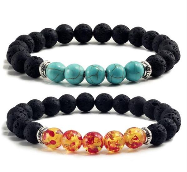 8mm turquoise tiger's eye black lava stone bracelets aromatherapy essential oil diffuser bracelet chakra balance yoga jewelry, Golden;silver
8mm turquoise tiger's eye black lava stone bracelets aromatherapy essential oil diffuser bracelet chakra balance yoga jewelry, Golden;silver