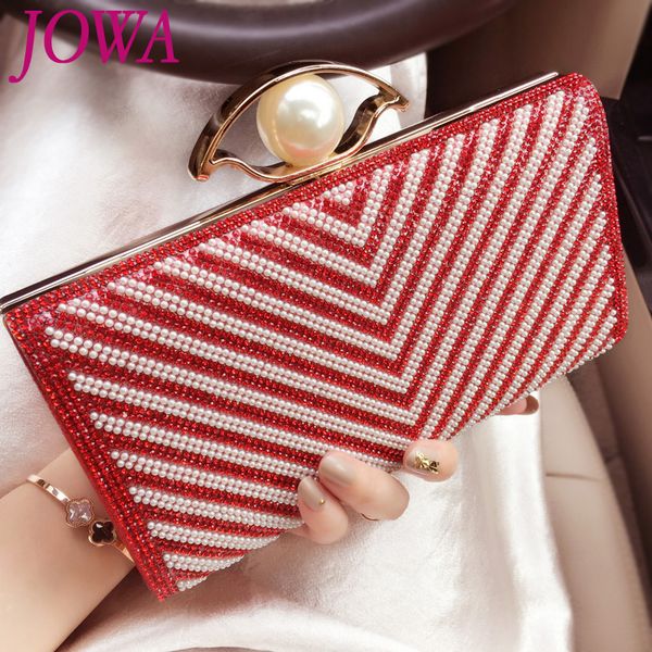 new design 2017 fashion handbag women's evening bag wedding party bride package diamonds pearls night purse chain clutch 3 color
new design 2017 fashion handbag women's evening bag wedding party bride package diamonds pearls night purse chain clutch 3 color